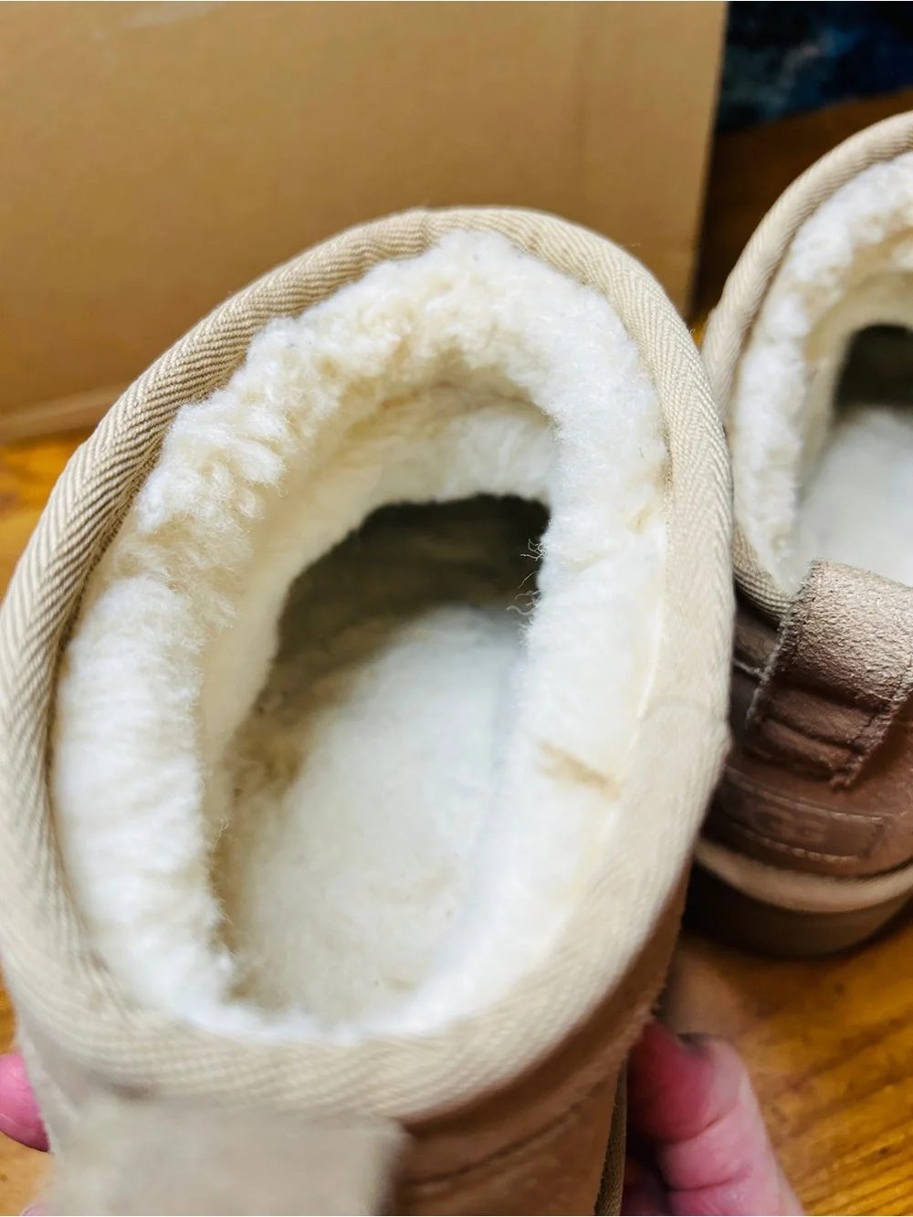 UGG soft suede
